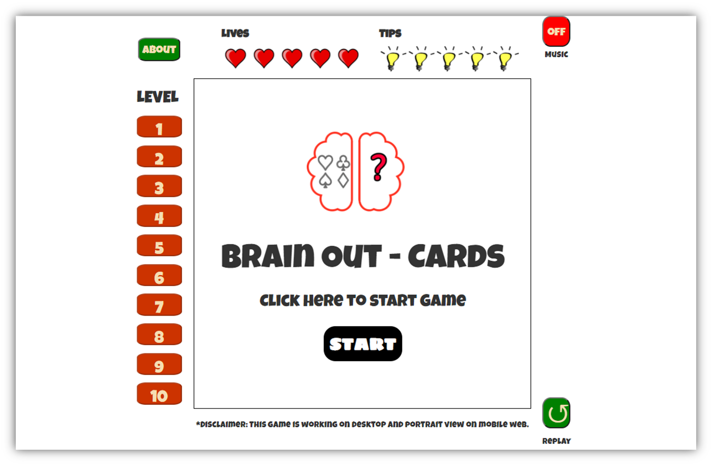 Brain Out - Cards